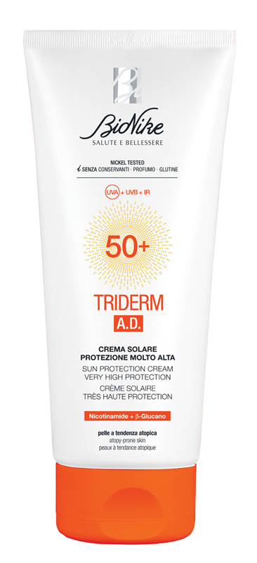 TRIDERM AD CREMA SOLARE SPF50+ 200 ML - fitfarma.it