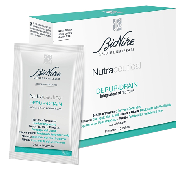 NUTRACEUTICAL DEPUR-DRAIN 10 BUSTINE - fitfarma.it