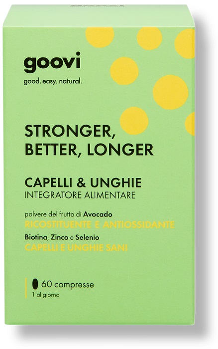 GOOVI CAPELLI&UNGHIE 60 COMPRESSE - fitfarma.it