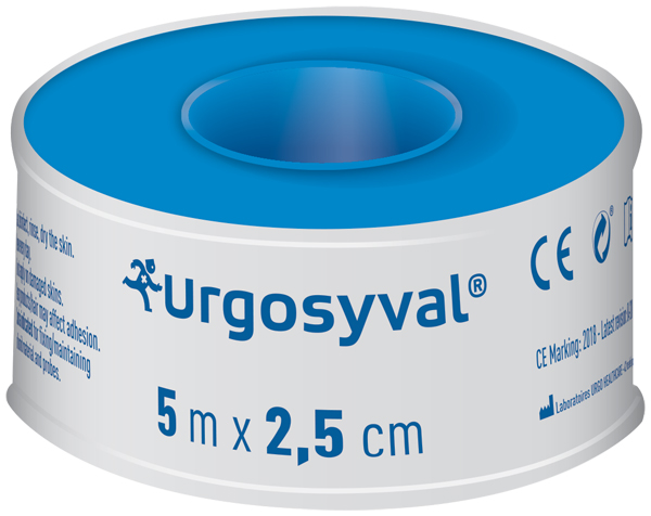 CEROTTO IN ROCCHETTO URGO URGOSYVAL 5 M X 2,5 CM - fitfarma.it