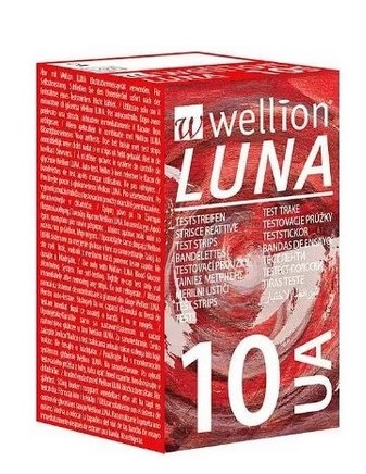 WELLION STRISCE PER LA DETERMINAZIONE DELL'ACIDO URICO 10 PEZZI - fitfarma.it