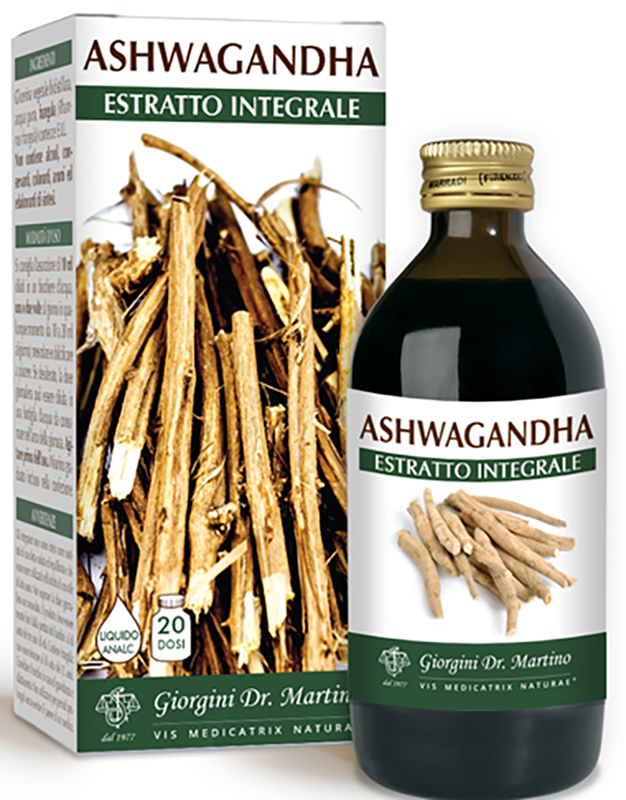 ASHWAGANDHA ESTRATTO INTEGRALE 200 ML - fitfarma.it