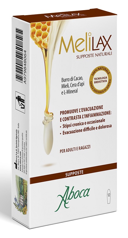 MELILAX 12 SUPPOSTE - fitfarma.it