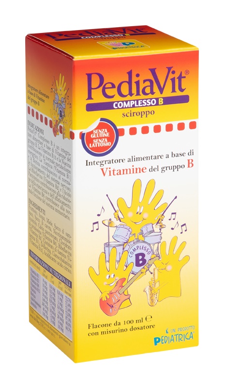 PEDIAVIT COMPLESSO B SCIROPPO 100 ML - fitfarma.it