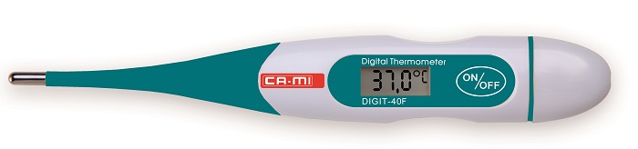 TERMOMETRO DIGITALE DIGIT 40F A 40 SECONDI CON PUNTA FLESSIBILE - fitfarma.it