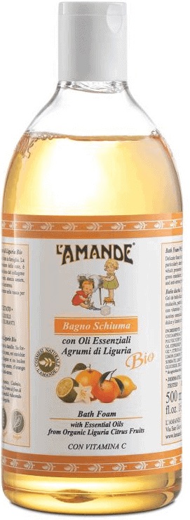 L'AMANDE MARSEILLE BAGNO SCHIUMA AGRUMI DI LIGURIA 500 ML - fitfarma.it