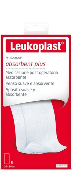 LEUKOMED MEDICAZIONE POST-OPERATORIA IN TESSUTO NON TESSUTO 10 X 20 CM - fitfarma.it