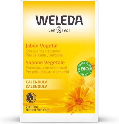 SAPONE VEGETALE CALENDULA 100 G - fitfarma.it