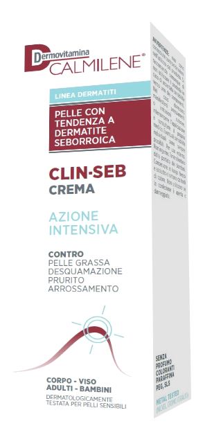 DERMOVITAMINA CALMILENE CLIN-SEB CREMA AZIONE INTENSIVA PER PELLE CON TENDENZA A DERMATITE SEBORROICA 50 ML - fitfarma.it