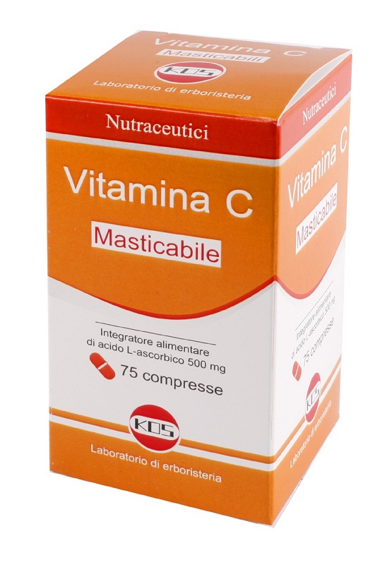 VITAMINA C MASTICABILE 75 COMPRESSE - fitfarma.it