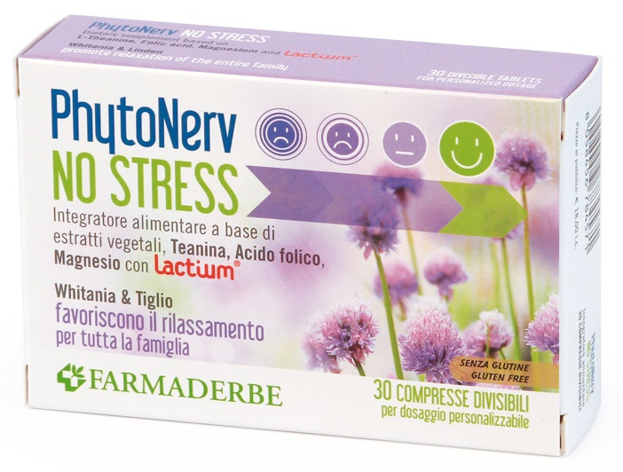 PHYTONERV NO STRESS 30 COMPRESSE - fitfarma.it