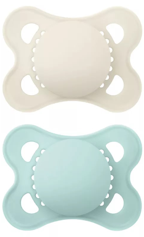 MAM SUCCHIETTO ORIGINAL 2-6 MESI SILICONE NEUTRO 2 PEZZI - fitfarma.it