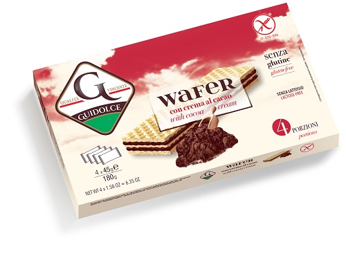 WAFER GUSTO CACAO 4X45 G - fitfarma.it
