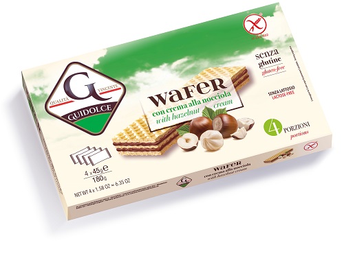 WAFER GUSTO NOCCIOLA 4X45 G - fitfarma.it