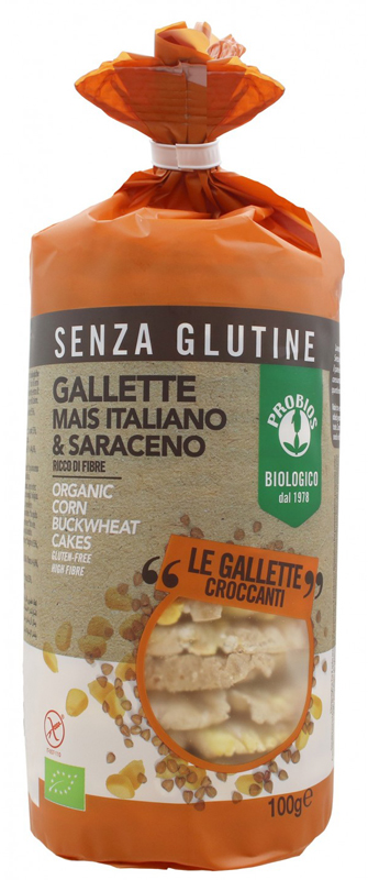 PROBIOS GALLETTE MAIS/SARACENO 100 G - fitfarma.it