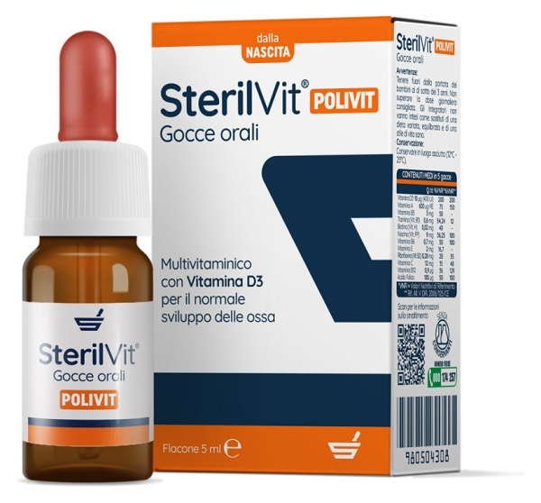 STERILVIT POLIVIT GOCCE 5 ML - fitfarma.it