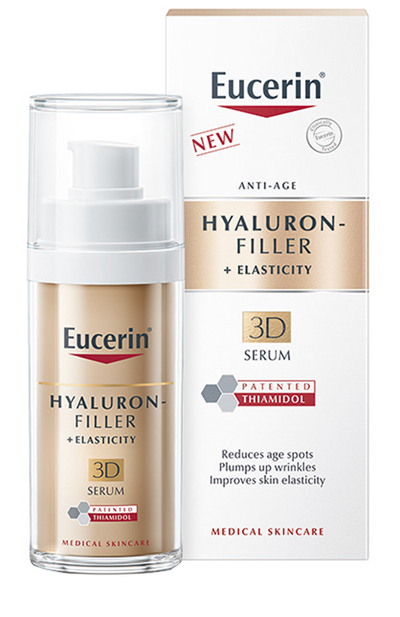 EUCERIN HYALURON-FILLER + ELASTICITY 3D SERUM 30 ML - fitfarma.it