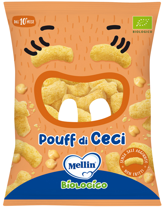 MELLIN SNACK BIO POUFF CECI 20 G - fitfarma.it
