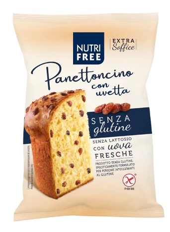 NUTRIFREE PANETTONCINO CON UVETTA 100 G - fitfarma.it