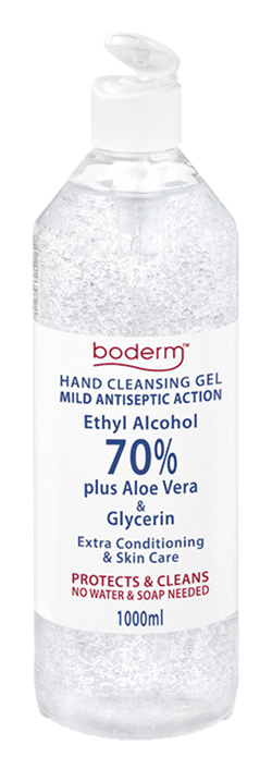BODERM HAND CLEANSING GEL 70% 1 LITRO - fitfarma.it