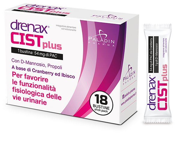 DRENAX FORTE CIST PLUS 18 STICK PACK - fitfarma.it