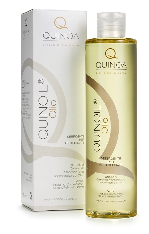 QUINOA QUINOIL OLIO DETERGENTE PER PELLI DELICATE 200 ML - fitfarma.it