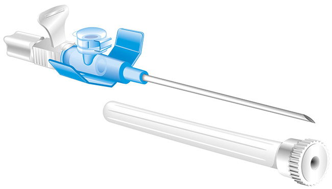 AGO CANNULA A 2 VIE STERILE MONOUSO VENOPIC FEP GAUGE 22X25 1 PEZZO - fitfarma.it