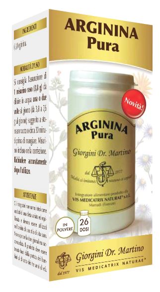 ARGININA PURA POLVERE SOLUBILE 100 G - fitfarma.it