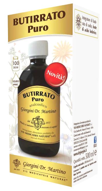 BUTIRRATO PURO LIQUIDO ANALCOLICO 500 ML - fitfarma.it