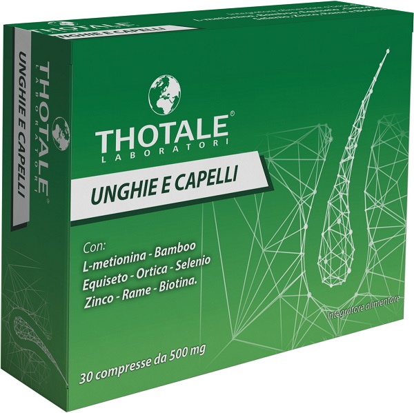 THOTALE UNGHIE E CAPELLI 30 COMPRESSE - fitfarma.it