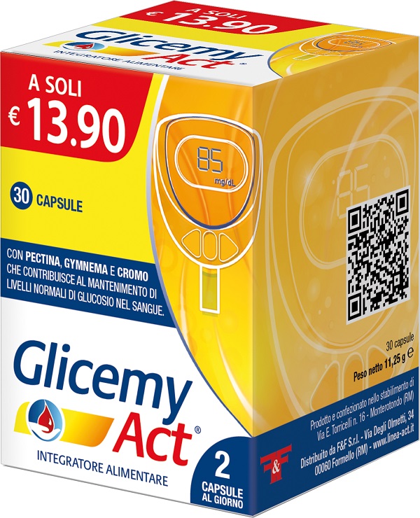 GLICEMY ACT 30 CAPSULE - fitfarma.it