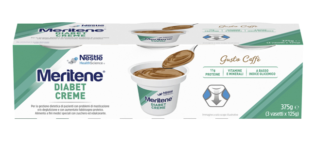 MERITENE DIABET CREME CAFFE' 3 X 125 G - fitfarma.it