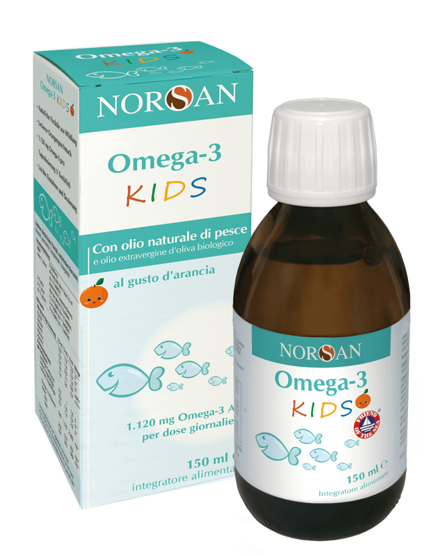 NORSAN KIDS OMEGA 3 KIDS 150 ML - fitfarma.it