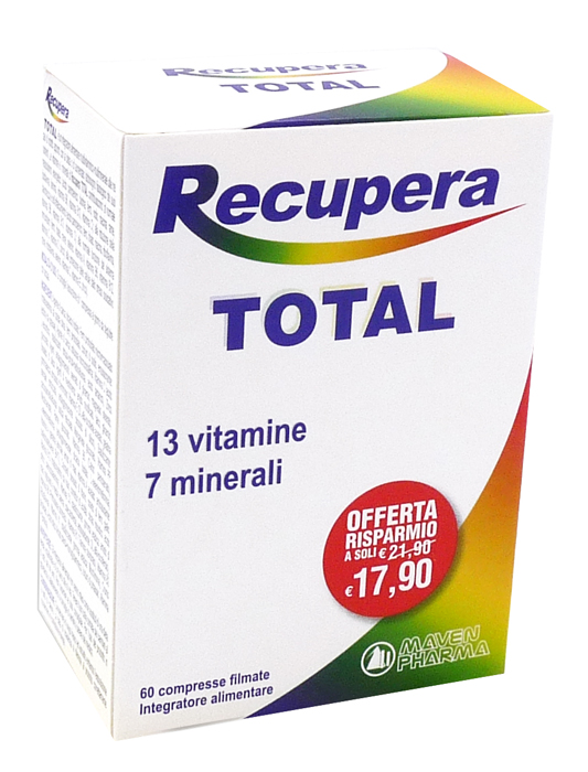 RECUPERA TOTAL 60 COMPRESSE - fitfarma.it