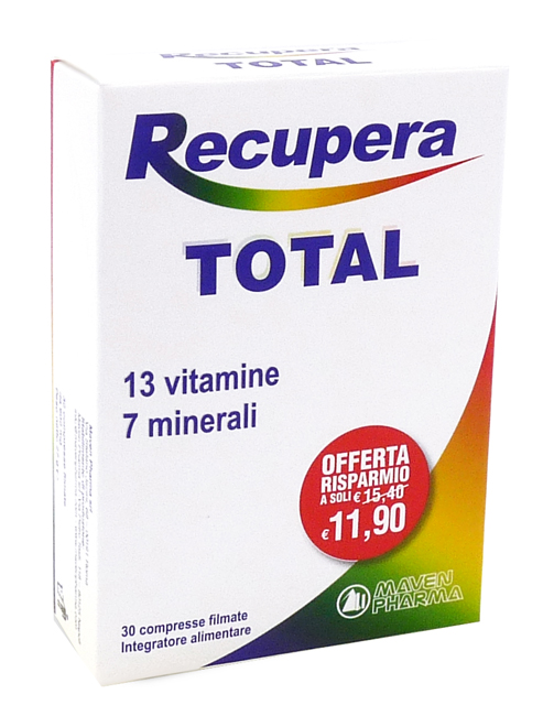 RECUPERA TOTAL 30 COMPRESSE - fitfarma.it