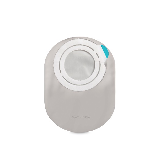 SENSURA MIO FLEX SISTEMA 2 PEZZI CON AGGANCIO ADESIVO SACCA COLOSTOMIA A FONDO CHIUSO RIVESTITA 70MM DA 550 ML 30 PEZZI - fitfarma.it