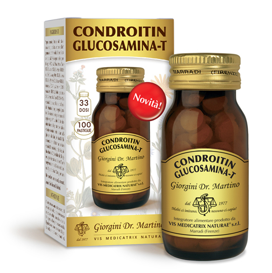 CONDROITIN GLUCOSAMINA-T 100 PASTIGLIE - fitfarma.it