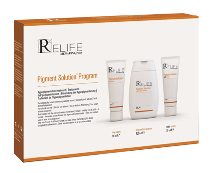 PIGMENT SOLUTION PROGRAM KIT DAY CREAM 30 ML + NIGHT CREAM 30 ML + CLEANSER 100 ML NUOVO PACKAGING MULTILINGUA - fitfarma.it