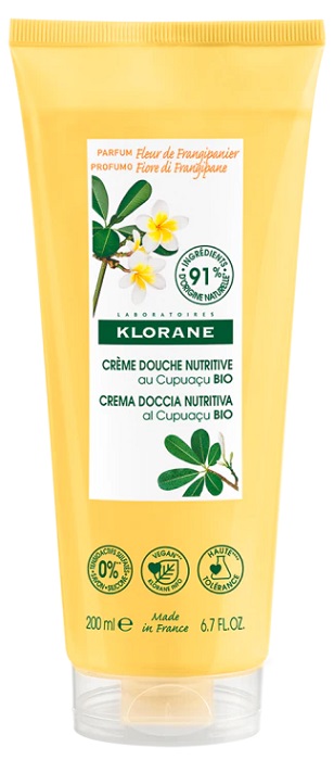KLORANE CREMA DOCCIA FIORE DI FRANGIPANE 200 ML - fitfarma.it