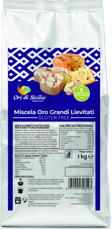 ORI DI SICILIA MIX ORO GRANDI LIEVITATI 1 KG - fitfarma.it