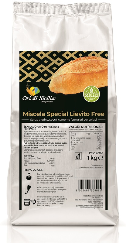 MISCELA SPECIAL LIEVITO FREE 1 KG - fitfarma.it