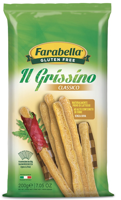 FARABELLA GRISSINO CLASSICO 200 G - fitfarma.it