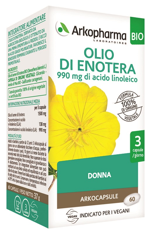 ARKOCPS OLIO ENOTERA BIO 60 CAPSULE - fitfarma.it
