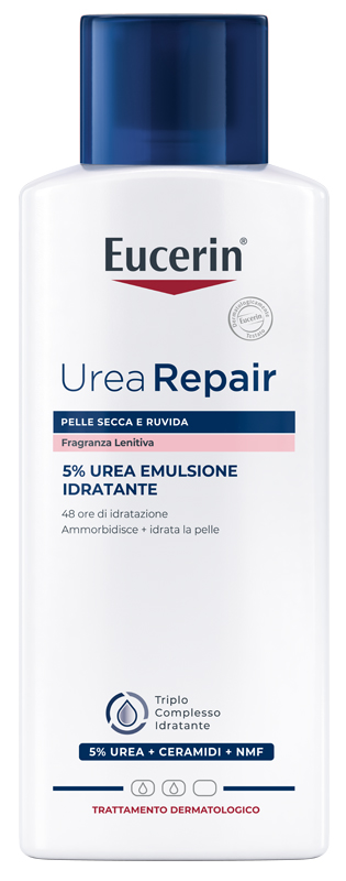 EUCERIN UREAREPAIR PLUS 5% UREA EMULSIONE IDRATANTE 250 ML - fitfarma.it