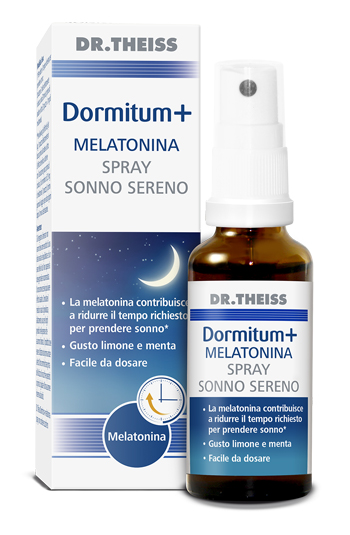 THEISS DORMITUM + MELATONINA SPRAY SONNO SERENO 30 ML - fitfarma.it