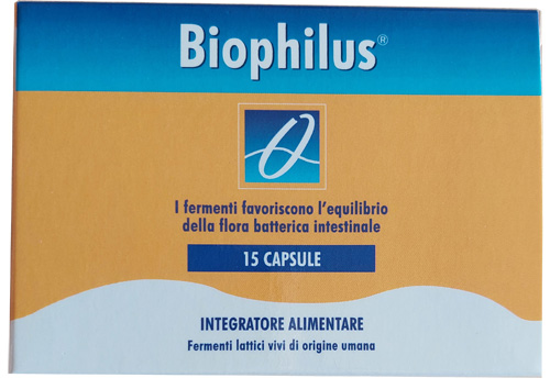 BIOPHILUS 15 CAPSULE - fitfarma.it