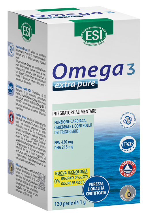 ESI OMEGA 3 EXTRA PURE 120 PERLE - fitfarma.it