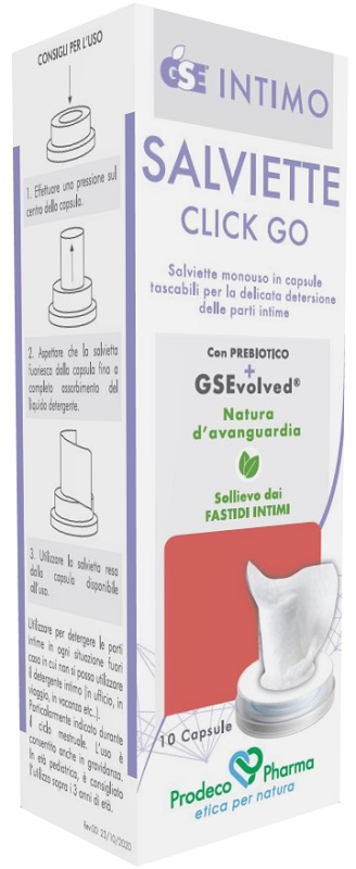GSE INTIMO SALVIETTE CLICK GO 10 PEZZI - fitfarma.it