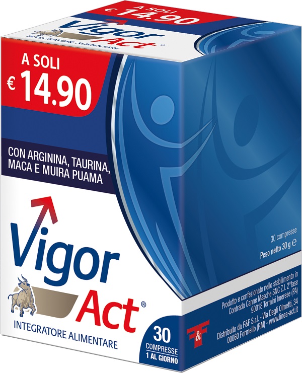 VIGOR ACT 30 COMPRESSE - fitfarma.it