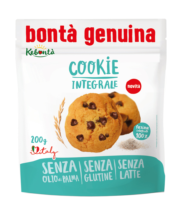 KEBONTA' COOKIE INTEGRALE 200 G - fitfarma.it